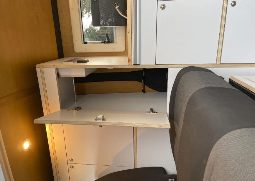 Instalacion muebles furgoneta camper