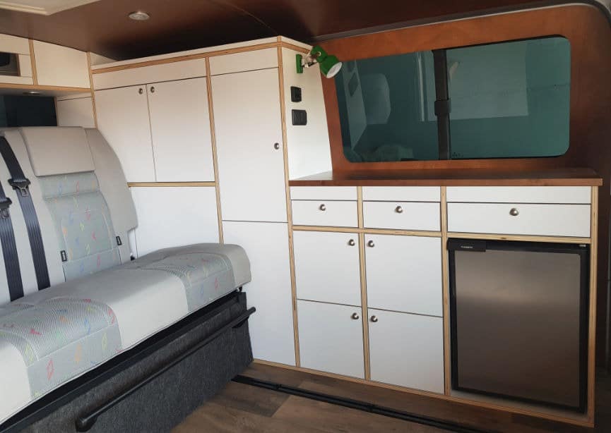 diseño furgoneta camper VW